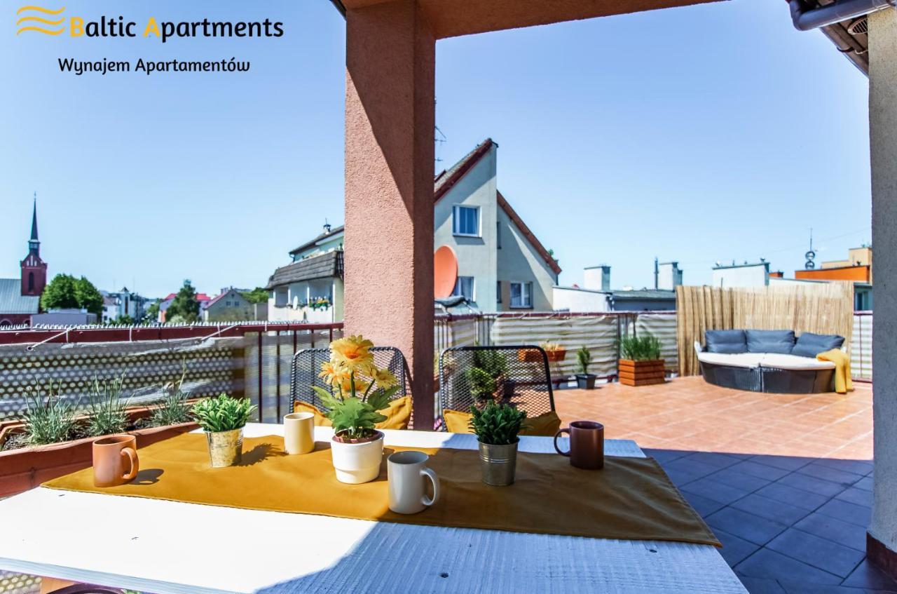 Baltic Apartments - Apartament Sloneczny Taras Свіноуйсьце Екстер'єр фото