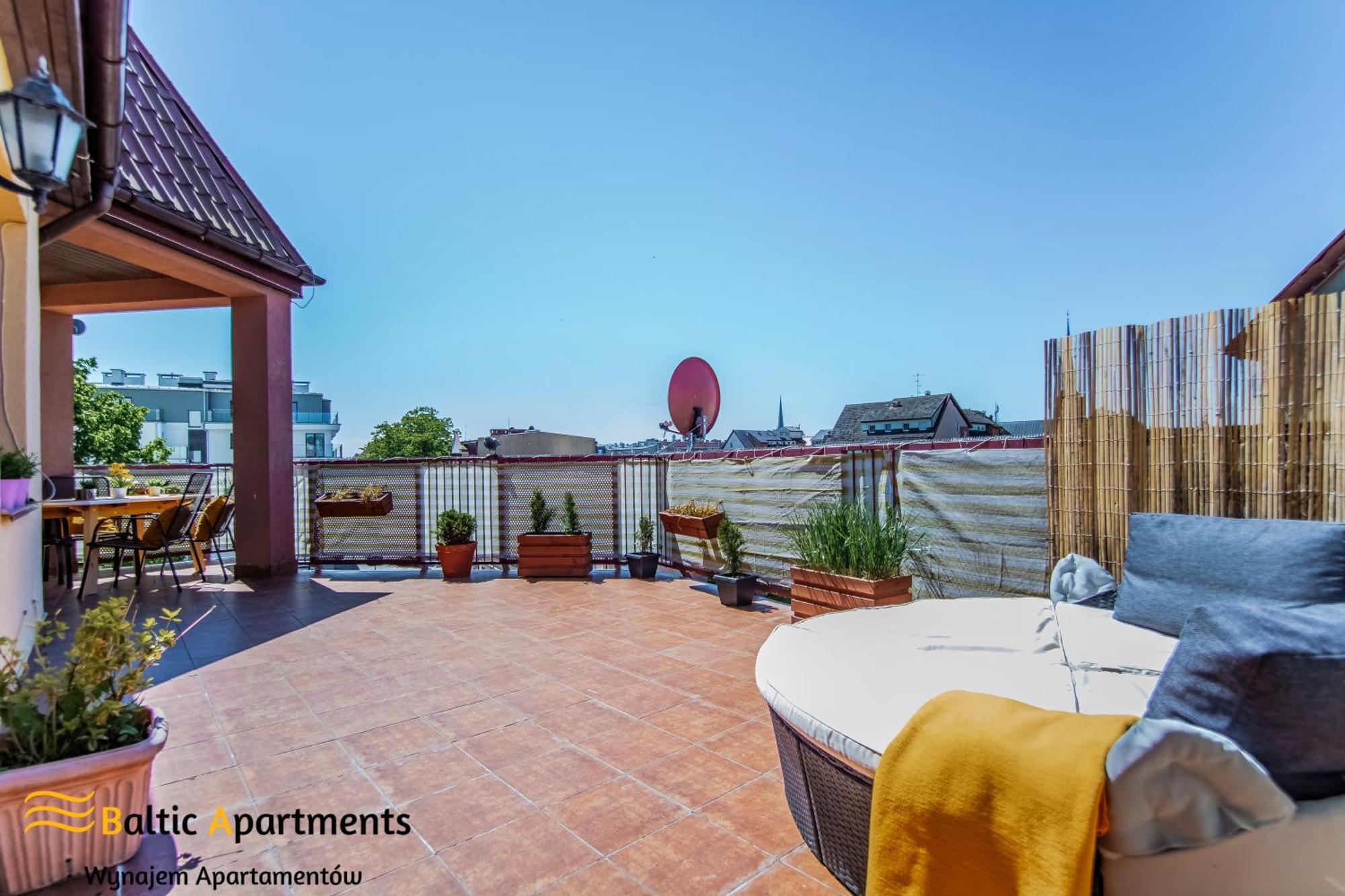 Baltic Apartments - Apartament Sloneczny Taras Свіноуйсьце Екстер'єр фото