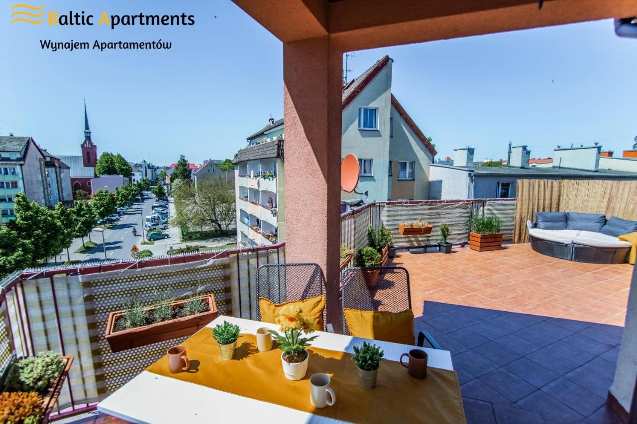 Baltic Apartments - Apartament Sloneczny Taras Свіноуйсьце Екстер'єр фото